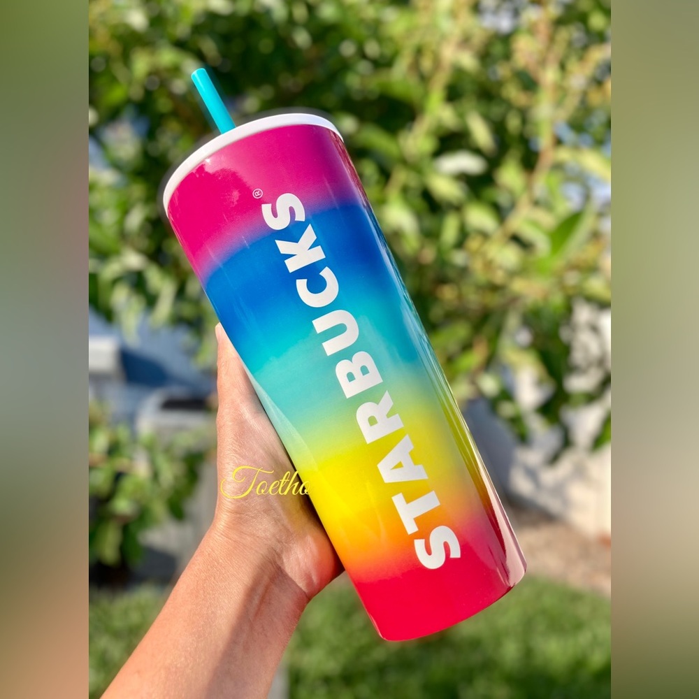 Starbucks Mexico / LATAM Rainbow Pride Stainless Steel Tumbler